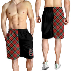 Kerr Ancient Tartan Crest Men's Short - Cross Style