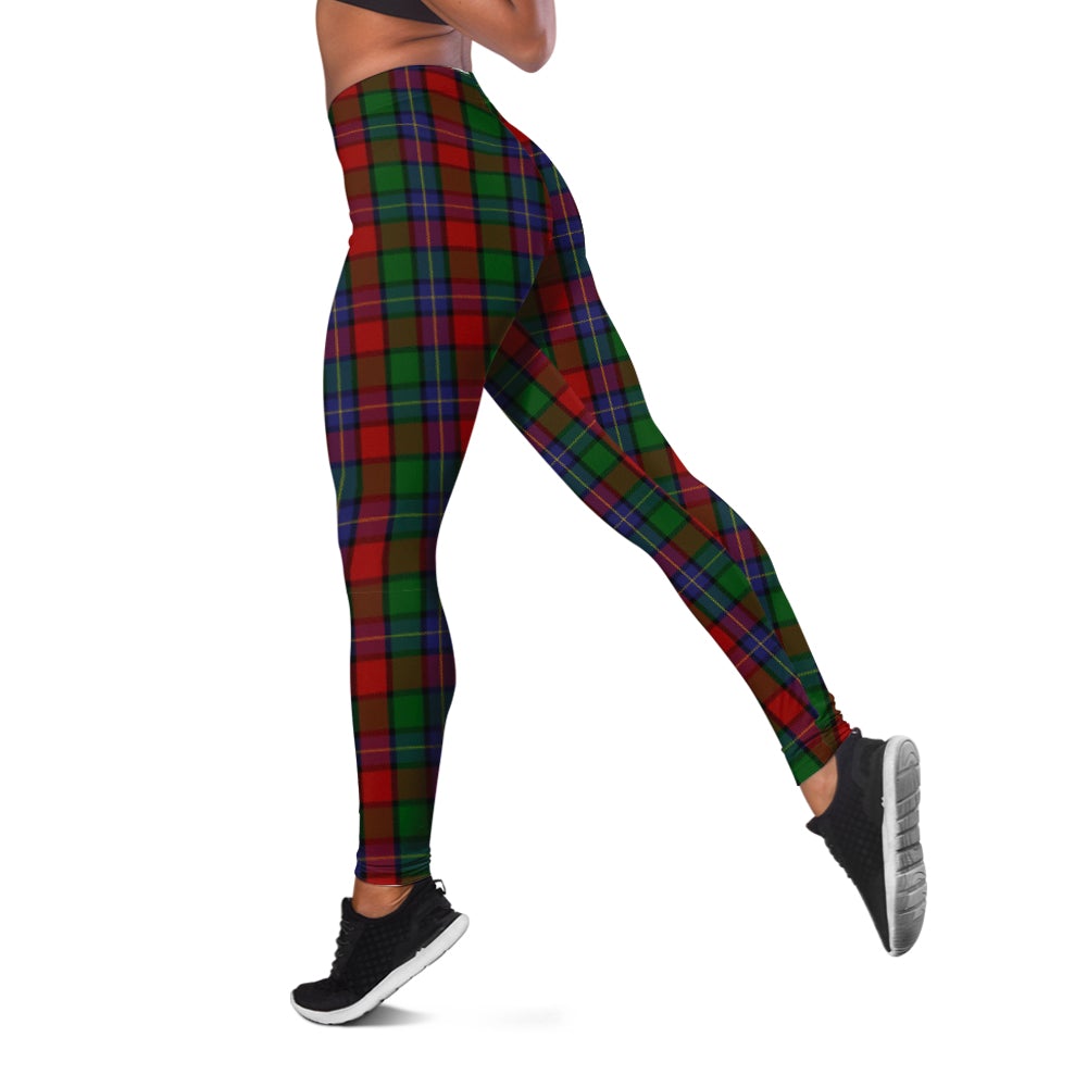 Kilgour Asymmetrical Tartan Leggings