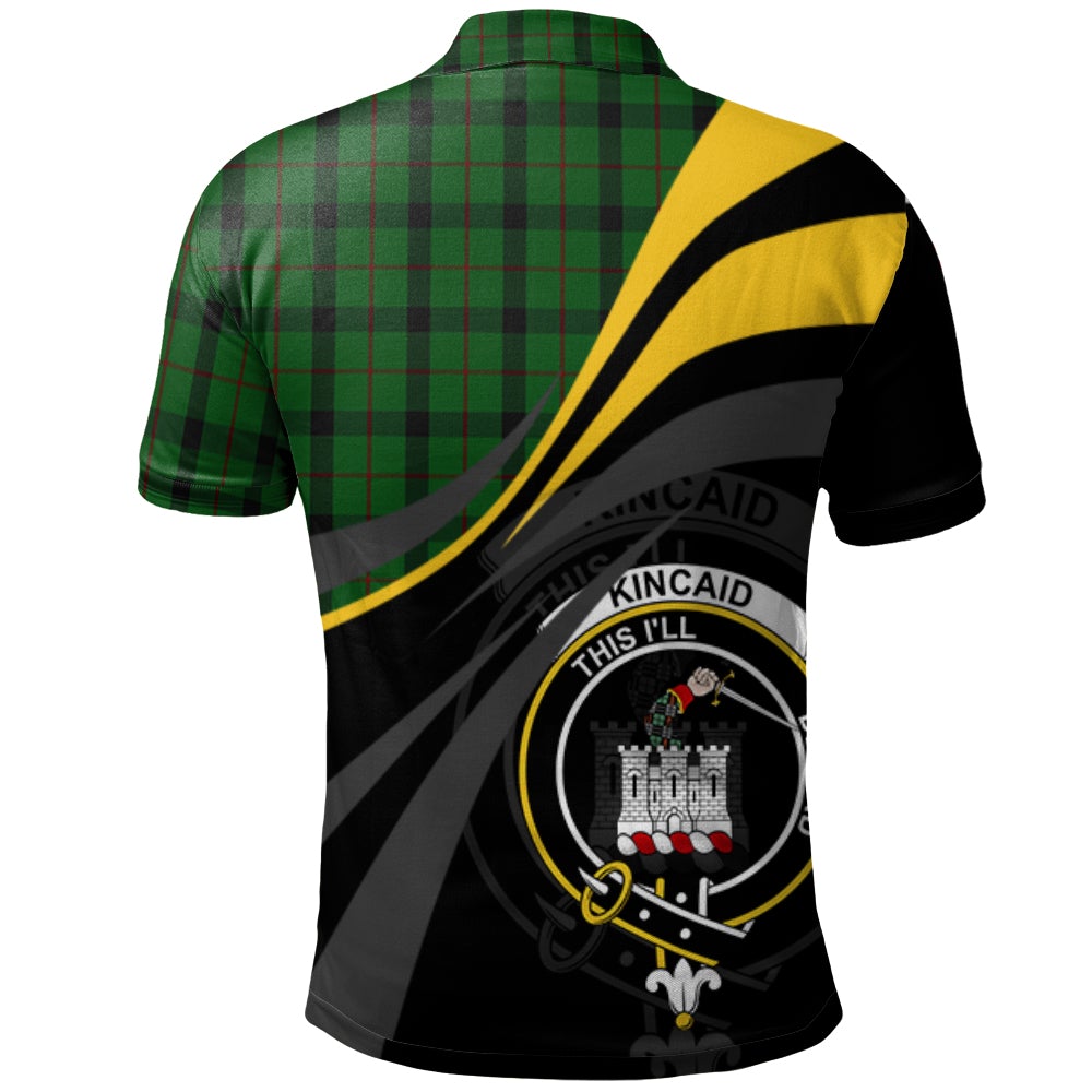 Kincaid Tartan Polo Shirt - Royal Coat Of Arms Style