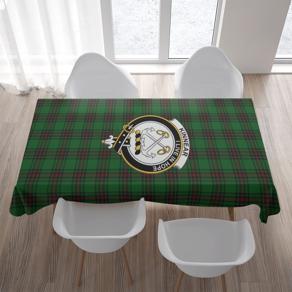 Kinnear Tartan Crest Tablecloth