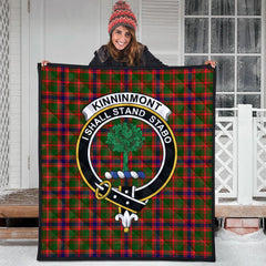 Kinninmont Tartan Crest Quilt