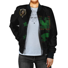 Kirkaldy Tartan Bomber Jacket Lion & Thistle