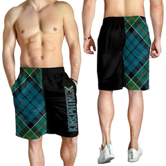 Kirkpatrick Tartan Crest Men's Short - Cross Style