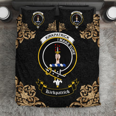 Kirkpatrick Crest Black Bedding Set