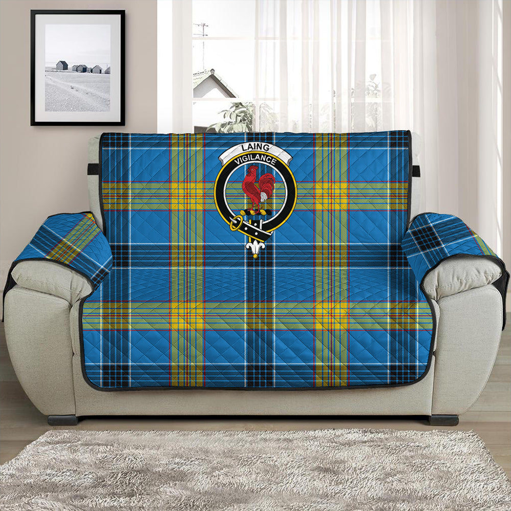 Laing Tartan Crest Sofa Protector