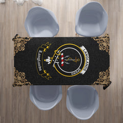 Langlands Crest Tablecloth - Black Style