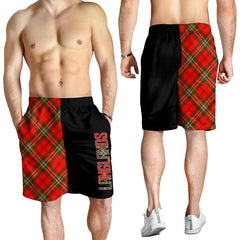 Langlands Tartan Crest Men's Short - Cross Style