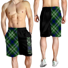 Learmonth Tartan Crest Men's Short - Cross Style