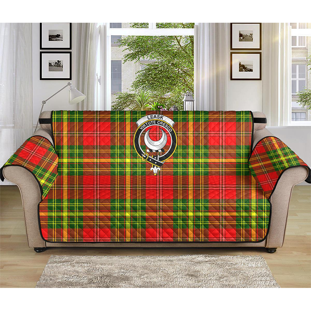 Leask Tartan Crest Sofa Protector