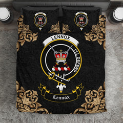 Lennox (Lennox Kincaid) Crest Black Bedding Set