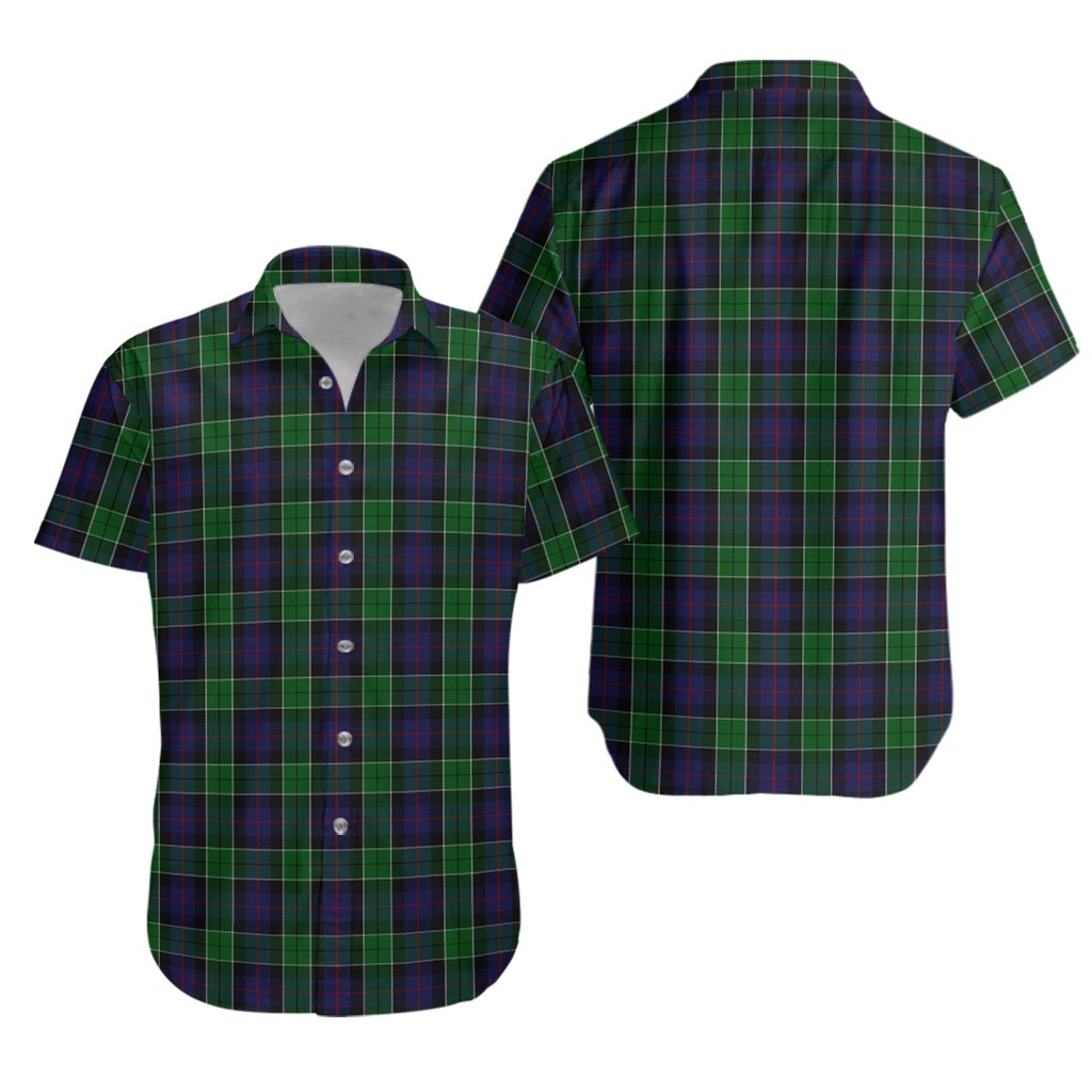 Leslie Hunting Tartan Hawaiian Shirt