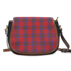 Leslie Red Tartan Saddle Handbags