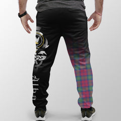 Lindsay Ancient Tartan Crest Jogger Sweatpants - Alba Celtic Style