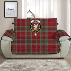 Lindsay Weathered Tartan Crest Sofa Protector