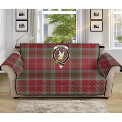 Lindsay Weathered Tartan Crest Sofa Protector