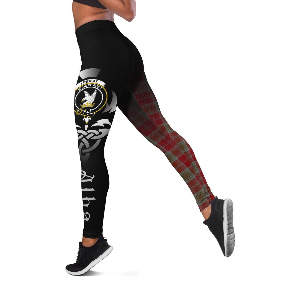 Lindsay Weathered Tartan Leggings - Alba Celtic Style