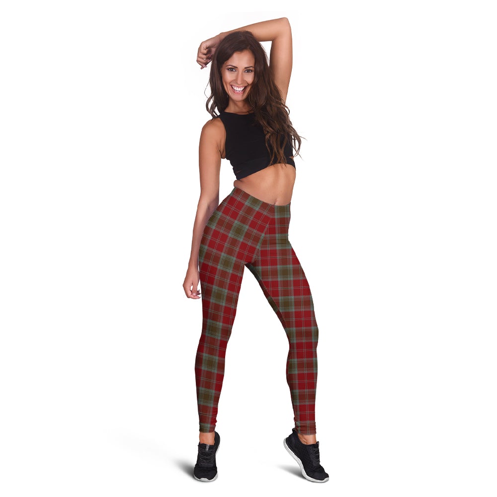Lindsay Weathered Tartan Leggings