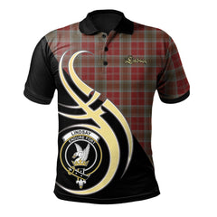 Lindsay Weathered Tartan Polo Shirt - Believe In Me Style
