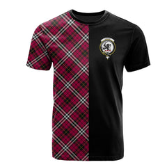 Little Tartan T-Shirt Half of Me - Cross Style