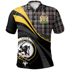 Little Arisaid Tartan Polo Shirt - Royal Coat Of Arms Style