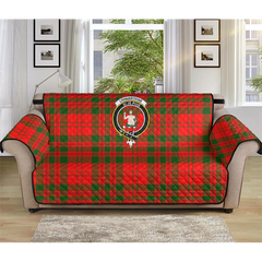 Livingstone Modern Tartan Crest Sofa Protector