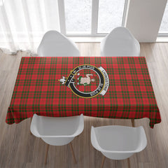Livingstone Tartan Crest Tablecloth