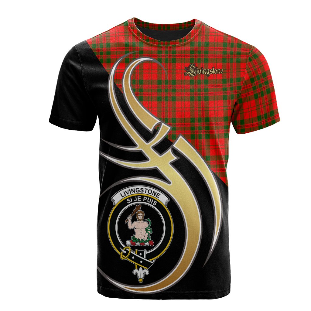 Livingstone Modern Tartan T-shirt - Believe In Me Style