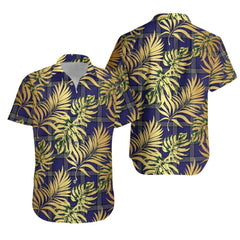 Lloyd of Astargus Tartan Vintage Leaves Hawaiian Shirt