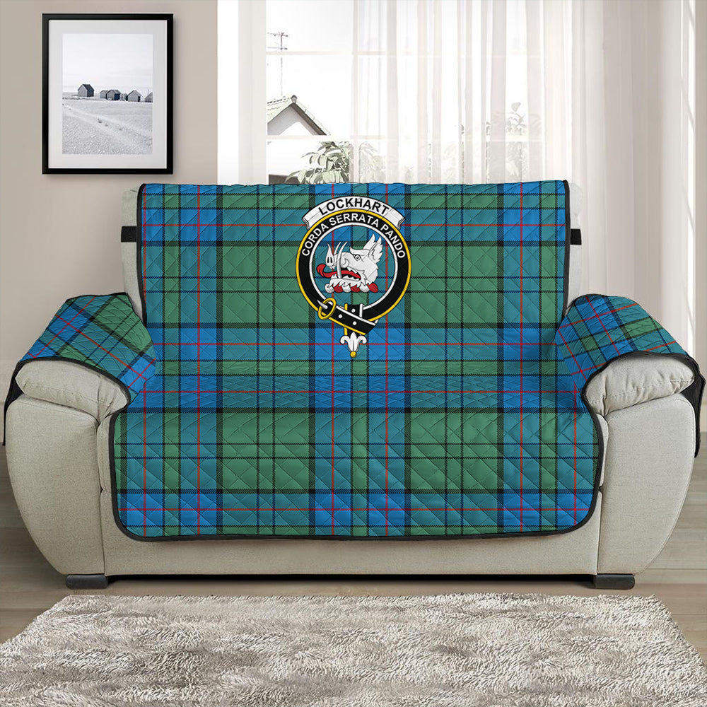 Lockhart Modern Tartan Crest Sofa Protector