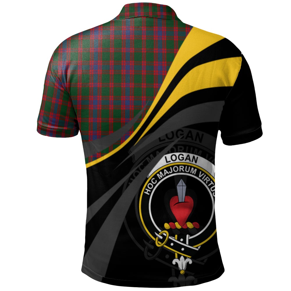 Logan Tartan Polo Shirt - Royal Coat Of Arms Style