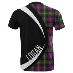 Logan Modern Tartan T-shirt Circle