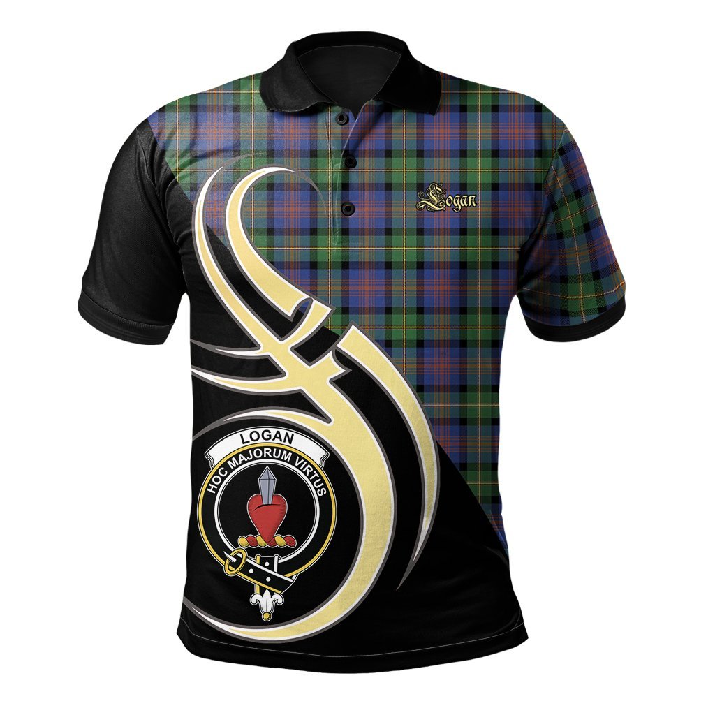 Logan Ancient Tartan Polo Shirt - Believe In Me Style