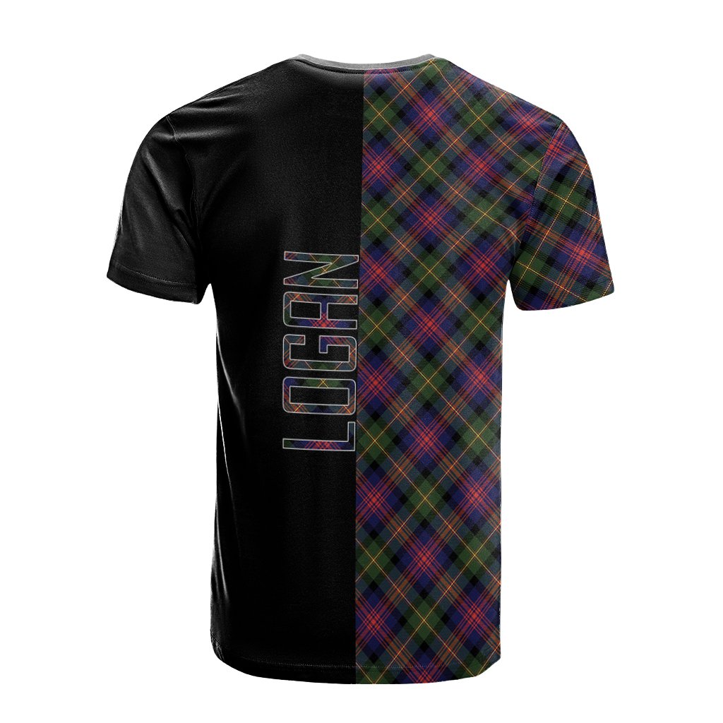 Logan Modern Tartan T-Shirt Half of Me - Cross Style