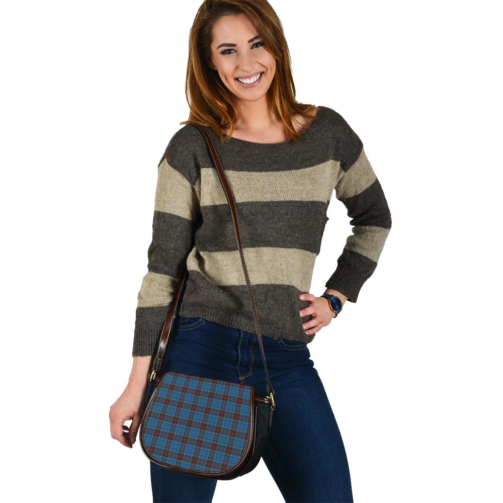 Louth Tartan Saddle Handbags