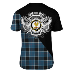 Lyle US Navy Tartan - Military T-Shirt