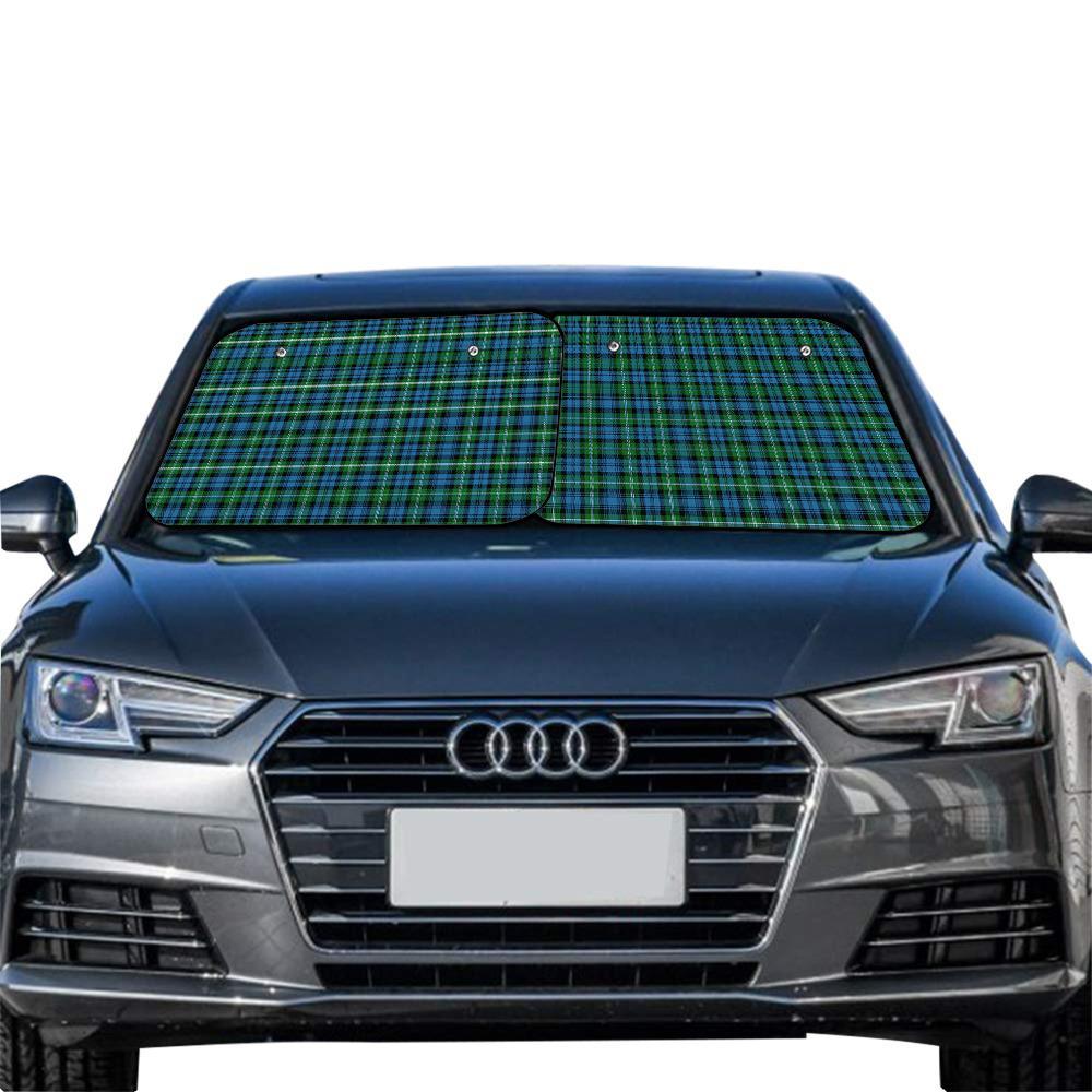 Lyon Tartan Car Sun Shade - 2 Pieces