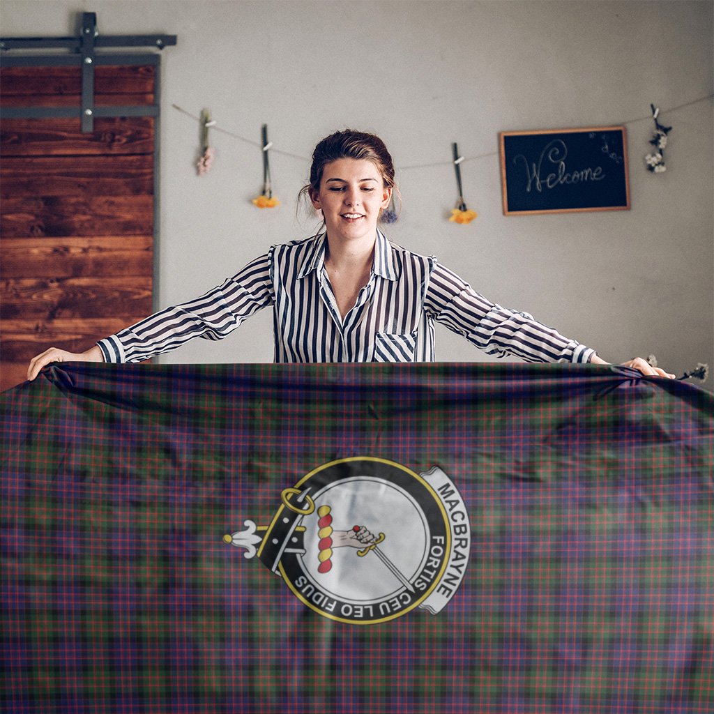 MacBrayne Tartan Crest Tablecloth