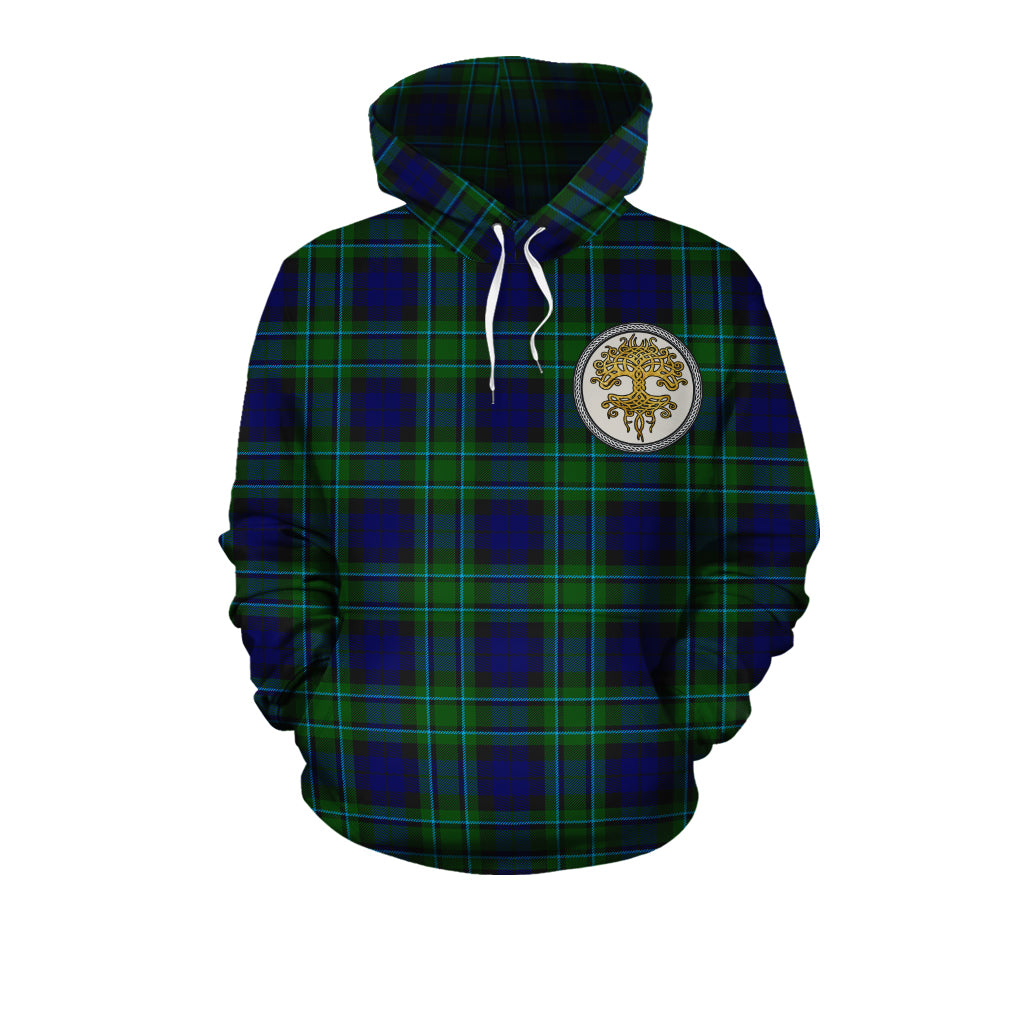 MacCallum Modern Tartan Hoodie - Tree Of Life