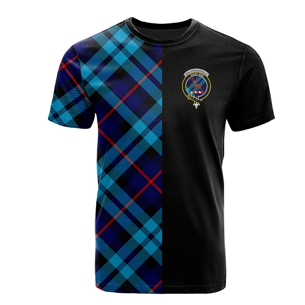 MacCorquodale Tartan T-Shirt Half of Me - Cross Style