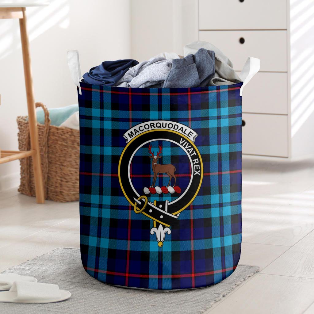MacCorquodale Tartan Crest Laundry Basket