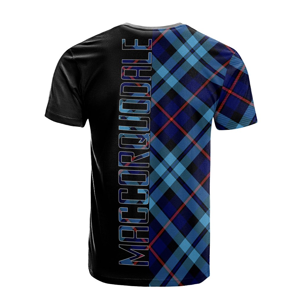 MacCorquodale Tartan T-Shirt Half of Me - Cross Style