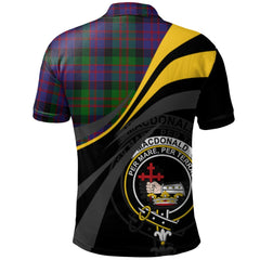 MacDonald Tartan Polo Shirt - Royal Coat Of Arms Style