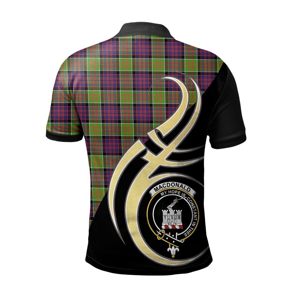 MacDonald of Clanranald Tartan Polo Shirt - Believe In Me Style