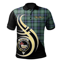 MacDonald of the Isles Hunting Ancient Tartan Polo Shirt - Believe In Me Style