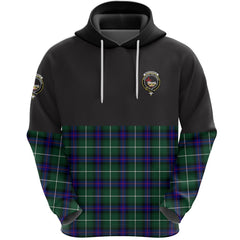 MacDonald of the Isles Hunting Modern Clan Half Of Tartan Hoodie