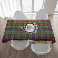 MacDonald Of Ranald Tartan Crest Tablecloth