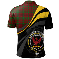 MacDonell of Keppoch 03 Tartan Polo Shirt - Royal Coat Of Arms Style