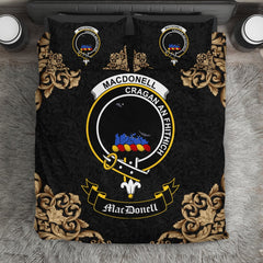 MacDonell (of Glengarry) Crest Black Bedding Set