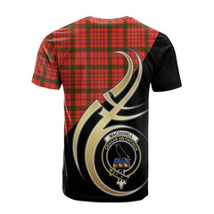 MacDonnell of Keppoch Modern Tartan T-shirt - Believe In Me Style