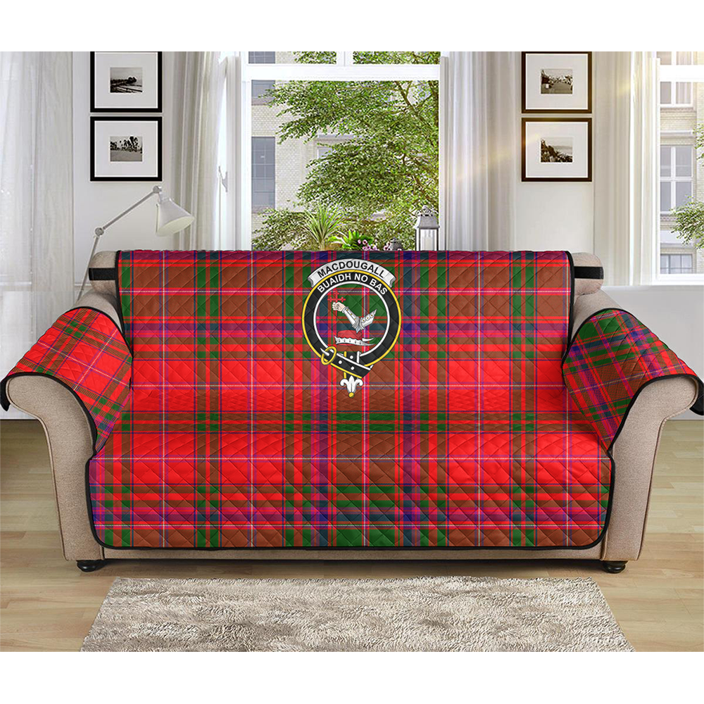 MacDougall Modern Tartan Crest Sofa Protector